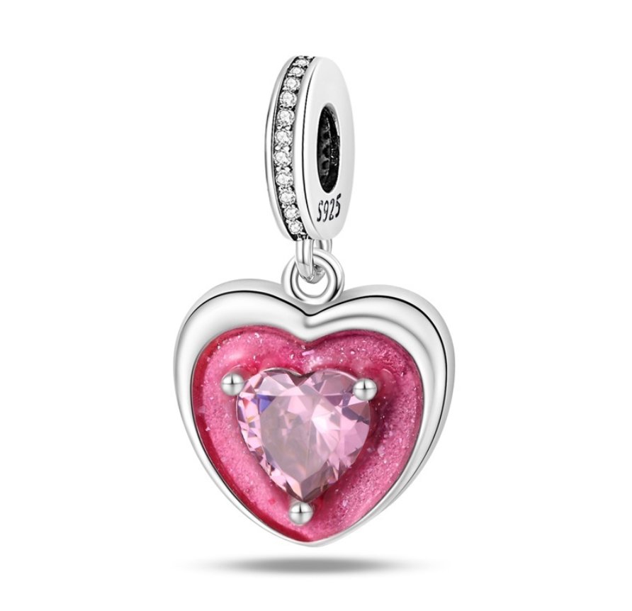 Charm Barbie Corazón Diamante - palacecharacters