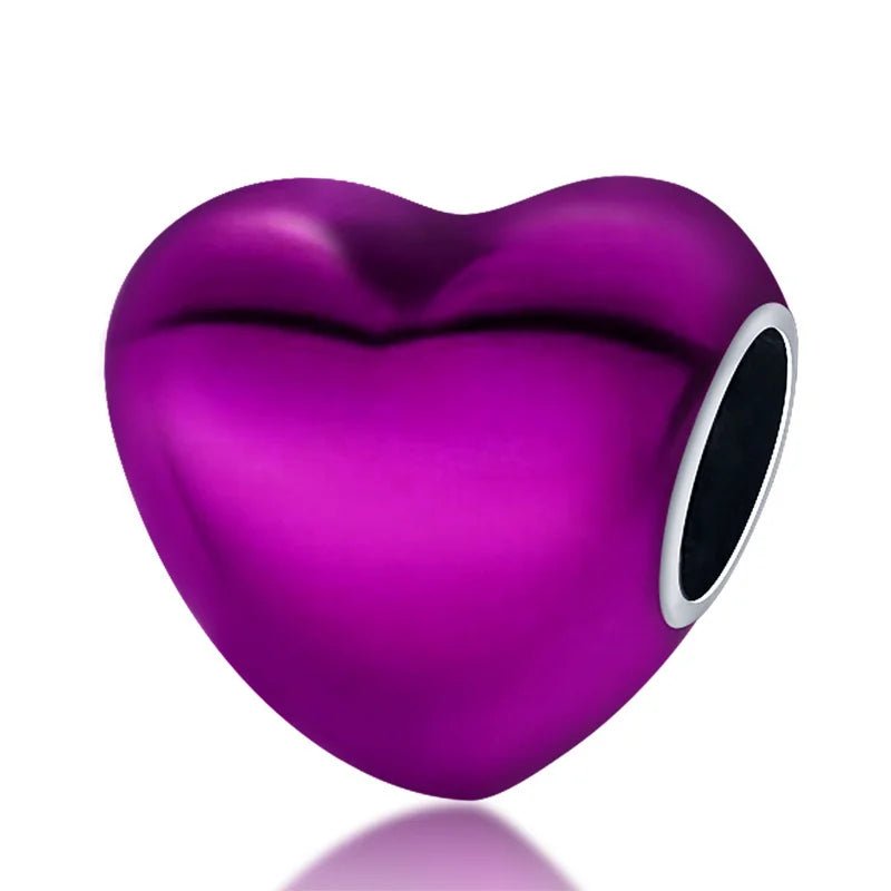 Charm Corazon Morado - Palace Jewelry