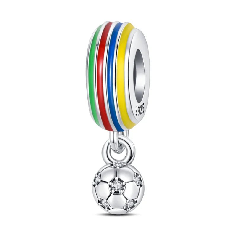 Charm Futbol Colgante Balon - palacecharacters