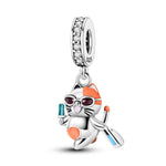 Charm Gato Playero - Palace Jewelry