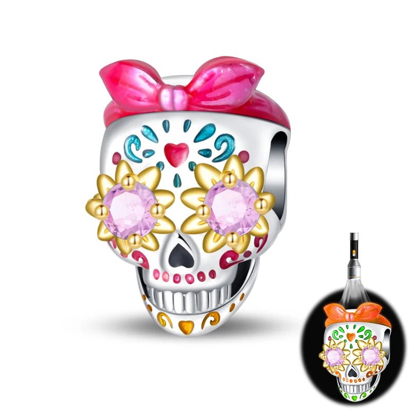 Charm Halloween Calavera Brillante - Palace Jewelry