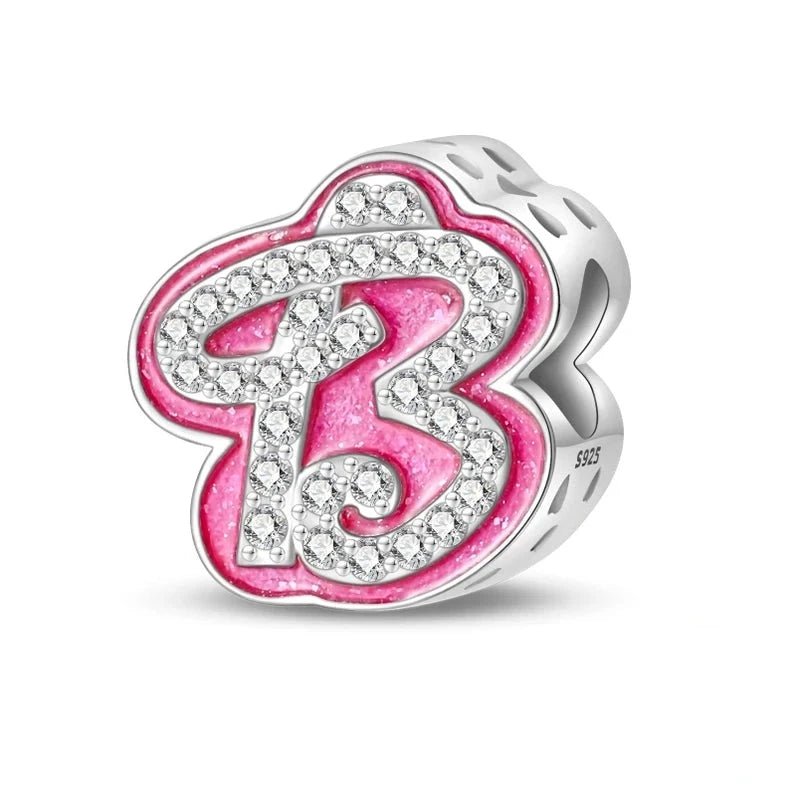 Charm Letras A - Z Inspiradas en Barbie - Palace Jewelry