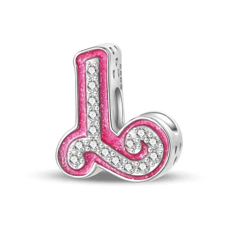 Charm Letras A - Z Inspiradas en Barbie - Palace Jewelry