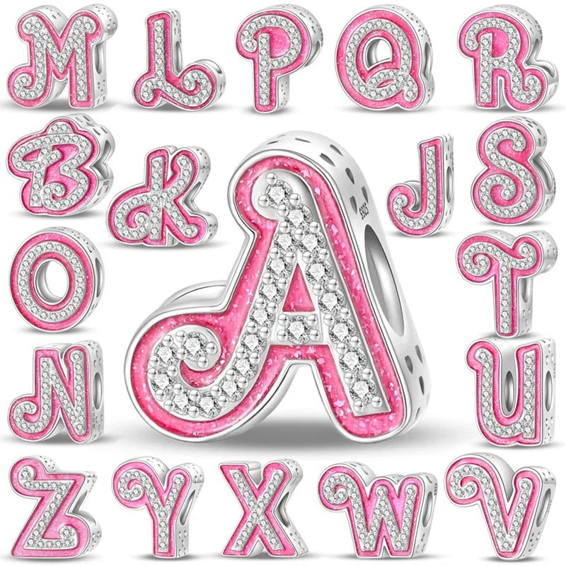 Charm Letras A - Z Inspiradas en Barbie - Palace Jewelry