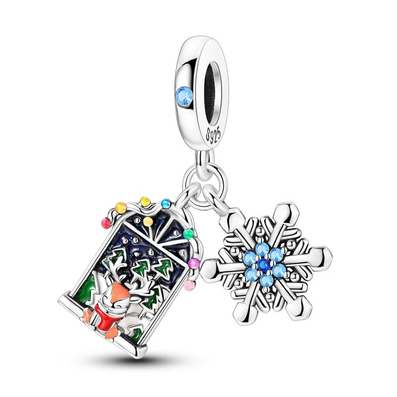 Charm Navidad Ventana Invernal - Palace Jewelry