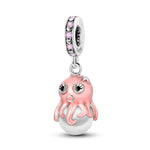 Charm Pulpo Rosa - Palace Jewelry