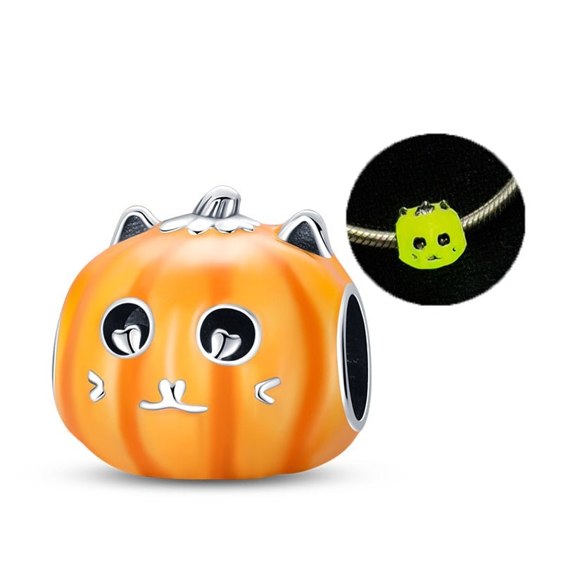 Charm Calabaza Gato Brilla - palacecharacters