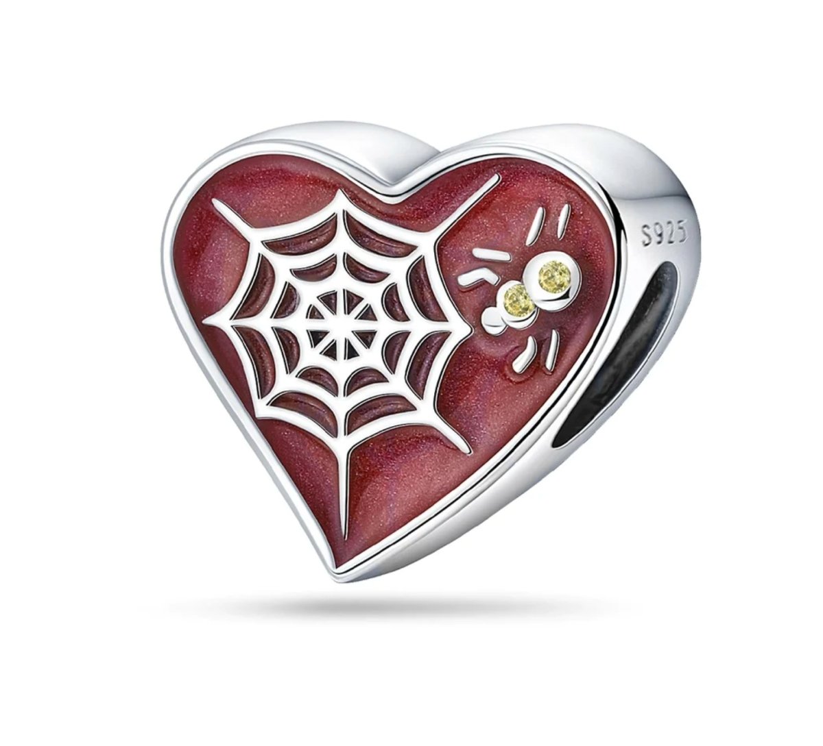 Charm Corazón Spiderman - palacecharacters