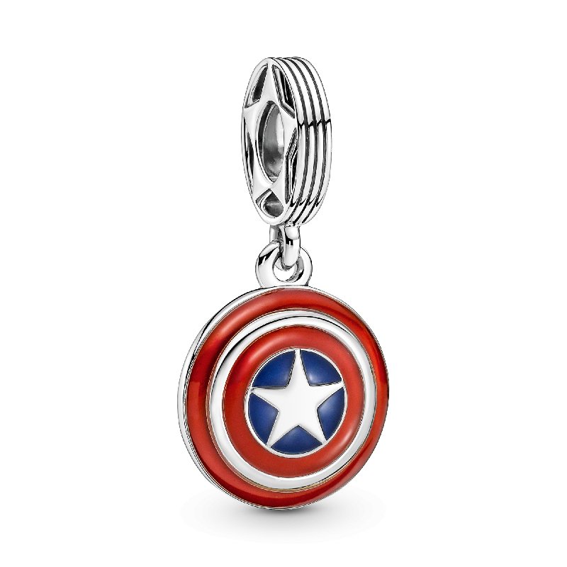 Charm Escudo Capitán América - palacecharacters