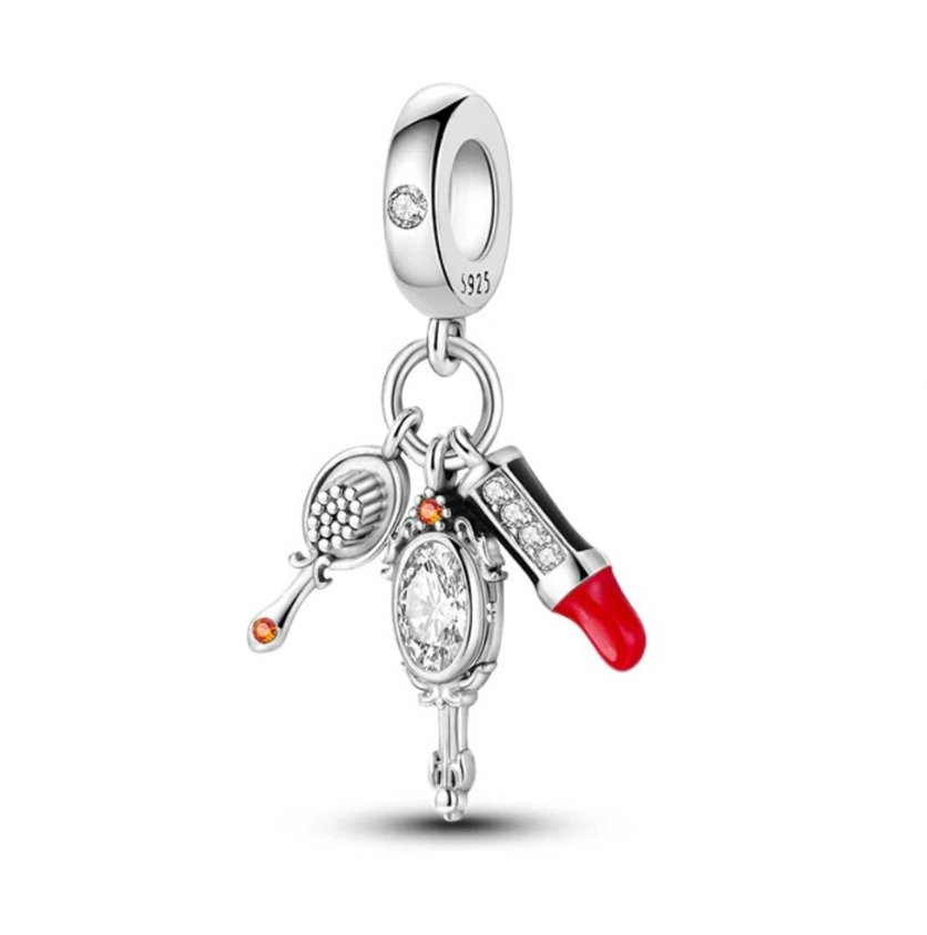 Charm Labial Espejo Cepillo - palacecharacters