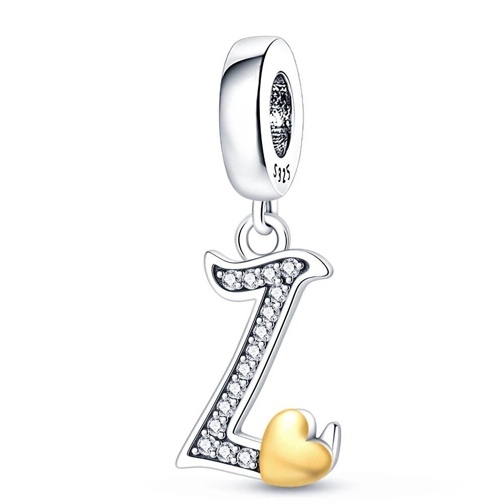 Charm Letras A - Z Colgante - palacecharacters