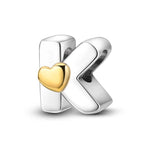 Charm Letras A - Z Corazón - palacecharacters