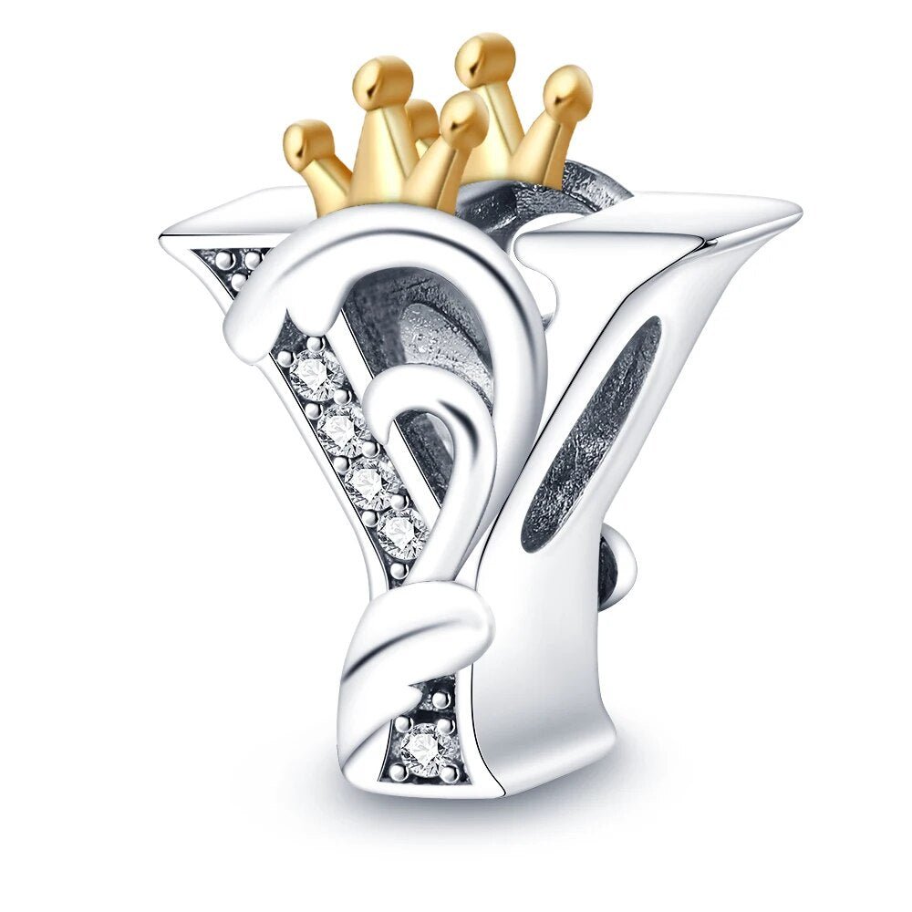 Charm Letras A - Z Corona - palacecharacters