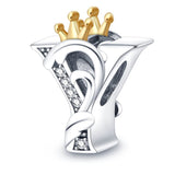 Charm Letras A - Z Corona - palacecharacters