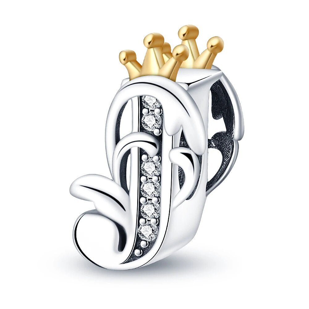 Charm Letras A - Z Corona - palacecharacters