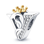 Charm Letras A - Z Corona - palacecharacters