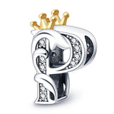 Charm Letras A - Z Corona - palacecharacters