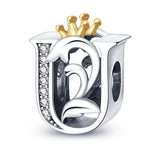 Charm Letras A - Z Corona - palacecharacters