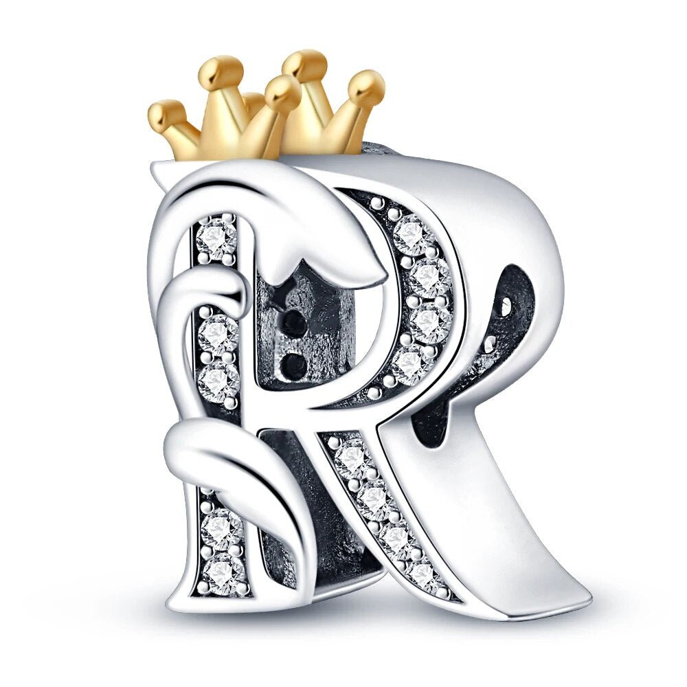 Charm Letras A - Z Corona - palacecharacters