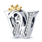 Charm Letras A - Z Corona - palacecharacters