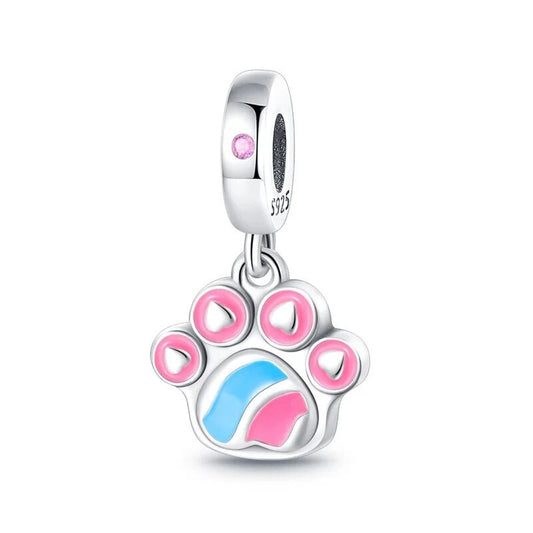 Charm Mascotas Huella Colgante - palacecharacters