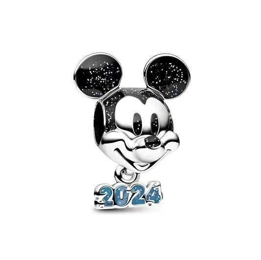 Charm Mickey Año Nuevo 2024 - palacecharacters