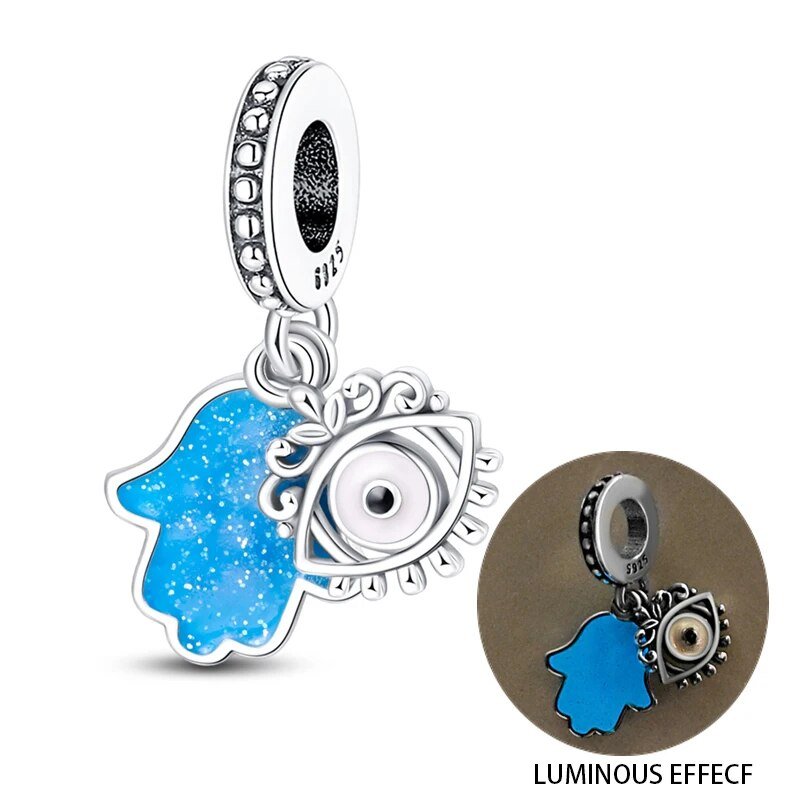 Charm Ojo Mano Brilla en la Oscuridad - palacecharacters