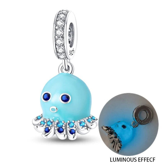 Charm Pulpo Brilla en la Oscuridad - palacecharacters