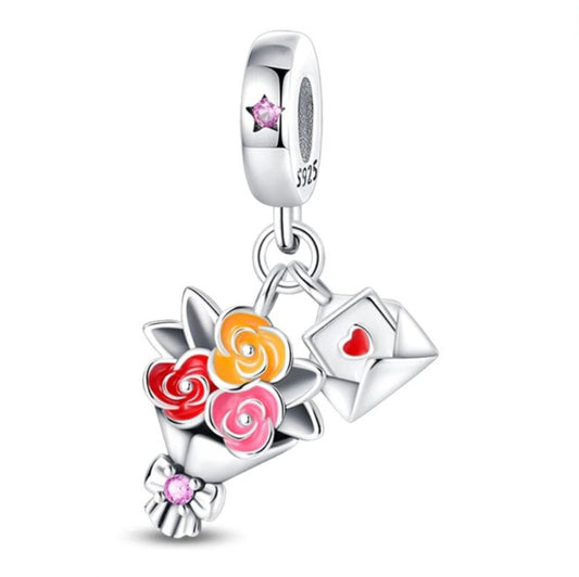 Charm Ramo de Flores Carta - palacecharacters