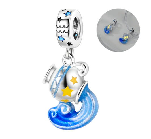 Charm Signo Acuario - palacecharacters