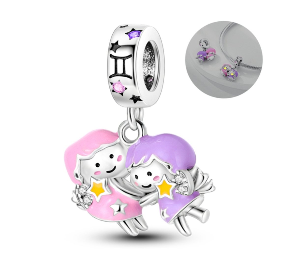 Charm Signo Géminis - palacecharacters